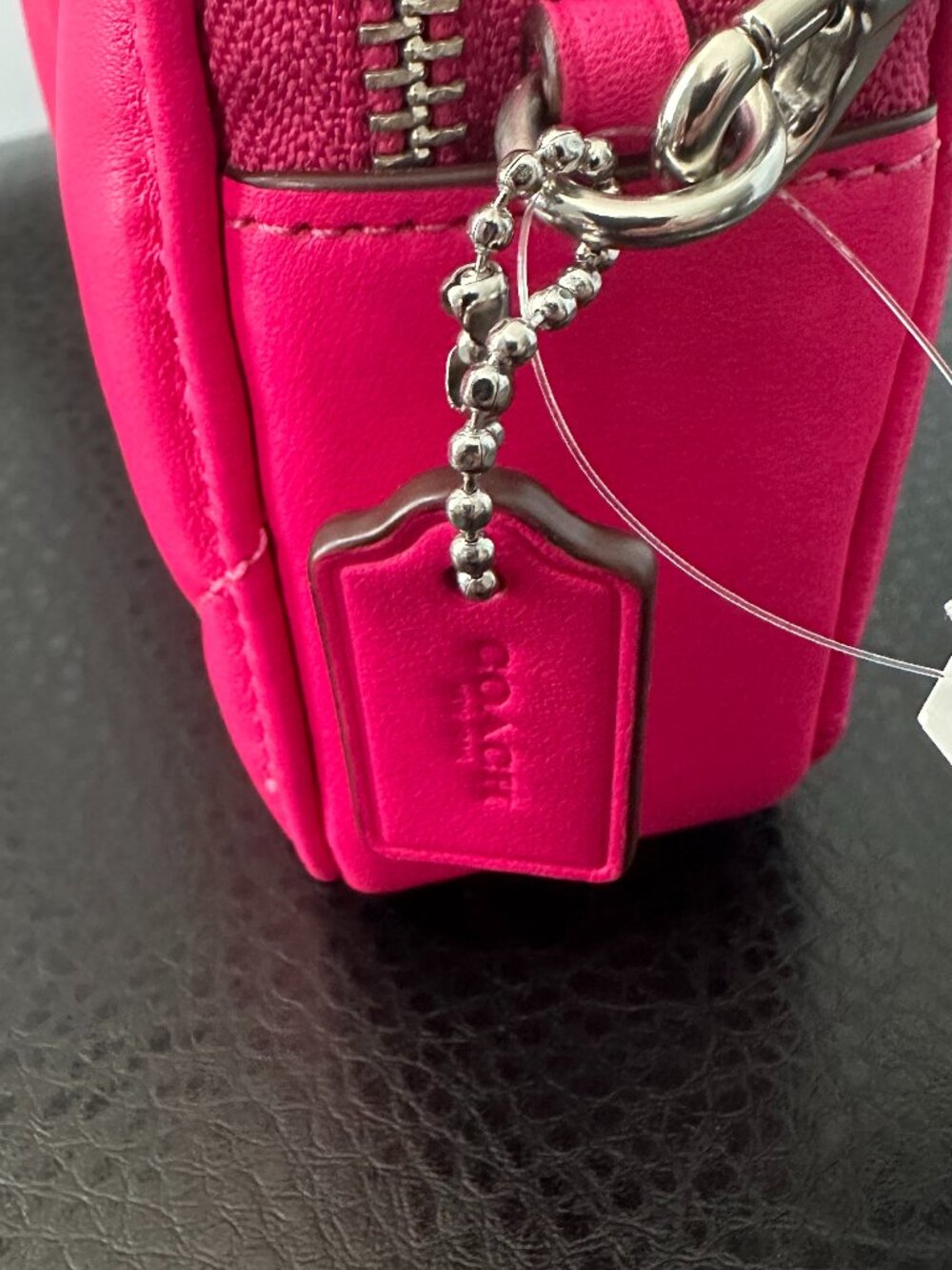 Coach Kira Pink Quilted Leather Crossbody Bag Style #C2481-CM531 *NWT* - Picture 4 of 15